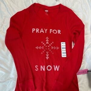 🆕 Old Navy Red Long Sleeve Tee